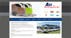 Desktop Screenshot of anhaengercenter-a31.de